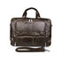 YAAGLE Bright Real Leather Men's Briefcase Laptop Business Bag YG7289