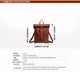 Men‘s Fashion Genuine Leather Travel Backpack Business Bag YG6396 - YAAGLE.com