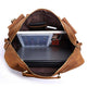 YAAGLE Multi-pockets Real Leather Hand Briefcase for Men YG7028 - YAAGLE.com