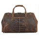 YAAGLE Crazy Horse Leather Crack Pattern Top-handle Bag YG7281 - YAAGLE.com