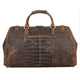 YAAGLE Crazy Horse Leather Crack Pattern Top-handle Bag YG7281 - YAAGLE.com