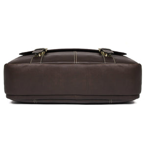 YAAGLE Men's Fashion Real Leather Business Briefcase Handbag YG7396Q - YAAGLE.com