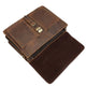 YAAGLE Men's Durable Real Leather Laptop Business Handbag YG7164R - YAAGLE.com