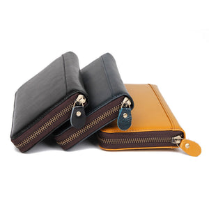 YAAGLE Unisex Real Leather Multi Card Slots Notecase Wallet YG8440 - YAAGLE.com