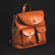 YAAGLE Girls' Personalized Tanned Leather Mini Backpack YGW8221 - YAAGLE.com