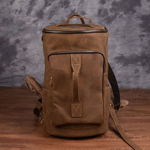 Leather Backpack Large Capacity Travel Bag YG1919 - YAAGLE.com