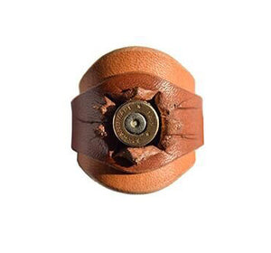 Vintage Leather Scarf Buckle Scarf Ring YG1171 - YAAGLE.com