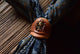 Vintage Leather Scarf Buckle Scarf Ring YG1171 - YAAGLE.com