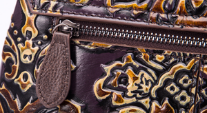 YAAGLE Women Retro National Embossed Shoulder Handbag YGWX107 - YAAGLE.com