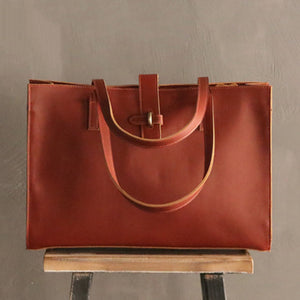 YAAGLE Women Vintage Crazy Horse Leather Handbag Tote YG3781 - YAAGLE.com