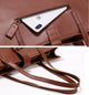 YAAGLE Women Vintage Crazy Horse Leather Handbag Tote YG3781 - YAAGLE.com