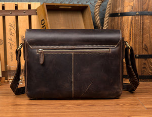 YAAGLE Leather Messenger Bag YG4308 - YAAGLE.com