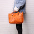YAAGLE Vintage Tote Genuine Leather Crossbody Bag Busniess Briefcase YG8722