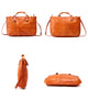 YAAGLE Vintage Tote Genuine Leather Crossbody Bag Busniess Briefcase YG8722 - YAAGLE.com