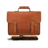 YAAGLE Men's Genuine Leather Business Briefcase Flap Handbag YG7205B