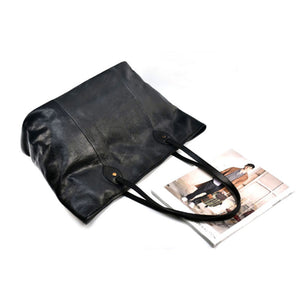 YAAGLE Women Vintage Soft Tanned Leather Handbag Tote YG8556 - YAAGLE.com