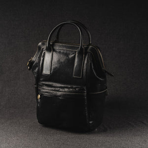 YAAGLE Unisex Vintage Tanned Leather Travel Backpack Tote YGM092 - YAAGLE.com