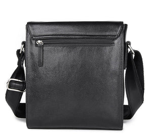 YAAGLE Men's Vintage Crazy Horse Leather Flap Messenger Bag YG7055 - YAAGLE.com