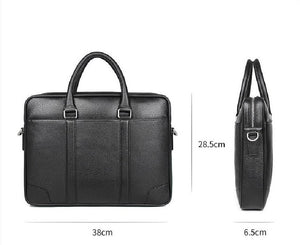 YAAGLE Brief Genuine Leather Messenger Handbag Briefcase for Men YG7400 - YAAGLE.com