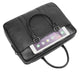 YAAGLE Brief Genuine Leather Messenger Handbag Briefcase for Men YG7400 - YAAGLE.com