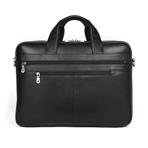 YAAGLE Men's Genuine Leather Business Travel Handbag YG7319A - YAAGLE.com