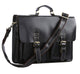 YAAGLE Multi-pockets Crazy Horse Leather Briefcase Handbag for Men YG7105 - YAAGLE.com