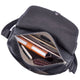 YAAGLE Men's Leisure Litchi Texture Real Leather Messenger Bag YG1030A - YAAGLE.com