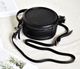 YAAGLE Female Personalized Real Leather Round Cross Body Bag YG8082 - YAAGLE.com