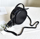 YAAGLE Female Personalized Real Leather Round Cross Body Bag YG8082 - YAAGLE.com