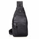 YAAGLE Men's Genuine Leather Sling Backpack Chest Bag YG4004 - YAAGLE.com