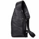 YAAGLE Men's Genuine Leather Sling Backpack Chest Bag YG4004 - YAAGLE.com