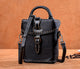 YAAGLE Female Tanned Leather Handmade Stitching Cross Body Bag YG10106 - YAAGLE.com