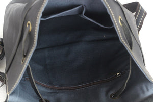 YAAGLE Women's Real Leather Drawstring Flap Backpack YGPD2133 - YAAGLE.com