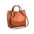 YAAGLE Female All-matching Cowhide Zip Handbag Tote YG8219