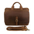 YAAGLE Multi-pockets Crazy Horse Leather Briefcase Handbag for Men YG6020