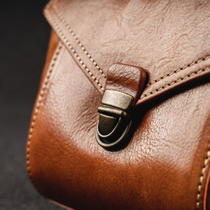 YAAGLE Women Cute Genuine Leather Flap Shoulder Bag YG7309 - YAAGLE.com