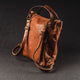 YAAGLE Multi-functional Real Leather Large Size Travel Sling Backpack Tote YG256 - YAAGLE.com