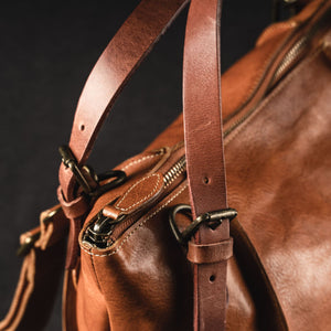 YAAGLE Multi-functional Real Leather Large Size Travel Sling Backpack Tote YG256 - YAAGLE.com