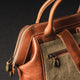 YAAGLE Unisex Vintage Tanned Leather Travel Backpack Tote YGM092 - YAAGLE.com
