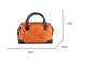 YAAGLE Women Real Leather Contrast Color Soft Top-Handle Bag Tote YG222 - YAAGLE.com