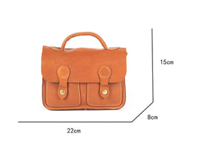 YAAGLE Female Portable Real Leather Flap Shoulder Handbag YG7116 - YAAGLE.com