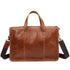 YAAGLE Men's Genuine Leather Business Messenger Handbag YGYD8093