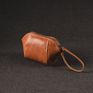 YAAGLE Women Brief Real Leather Shell Bag Clutch YG80380 - YAAGLE.com