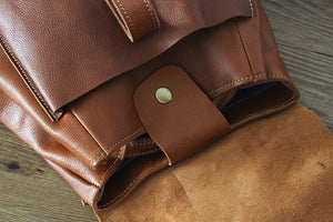 YAAGLE Women Fashion Genuine leather Leisure Backpack YGPD2109 - YAAGLE.com