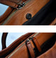 YAAGLE Women Large Capacity Multi-interlayers Tanned Leather Top-handle Bag YG8608 - YAAGLE.com