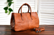 YAAGLE Women Large Capacity Multi-interlayers Tanned Leather Top-handle Bag YG8608 - YAAGLE.com