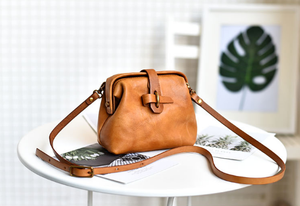 YAAGLE Women Vintage Vegetable Soft Tanned Leather Shoulder Bags YG291 - YAAGLE.com