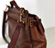 YAAGLE Men's Tanned Leather Business Briefcase Messenger Handbag YG8568 - YAAGLE.com