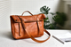 YAAGLE Men's Genuine Leather Leisure Briefcase Flap Handbag YG54 - YAAGLE.com