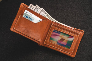 YAAGLE Unisex Real Leather Mini Wallet Card Slots YG8053C - YAAGLE.com